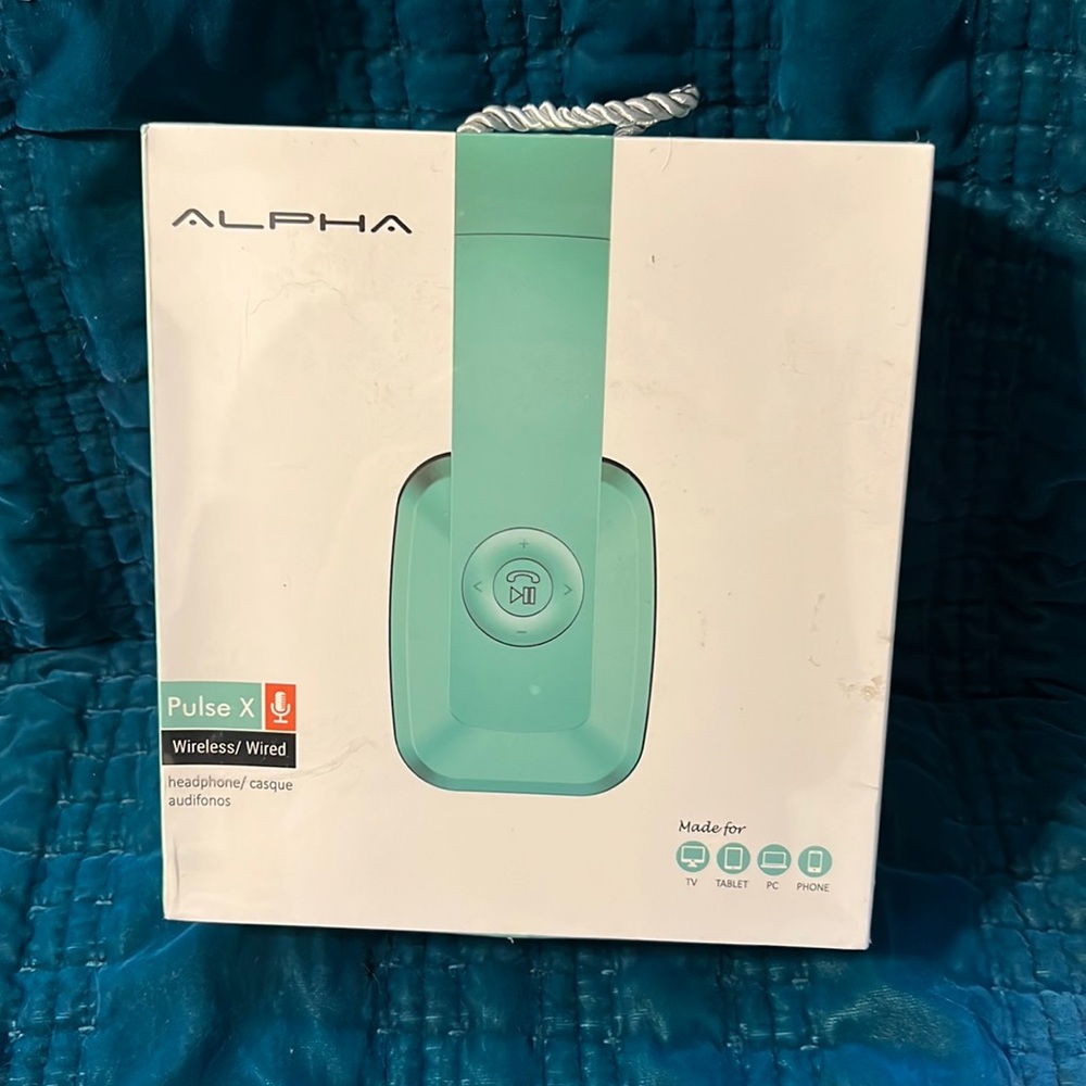 New Alpha Pulse X Wireless Headphones